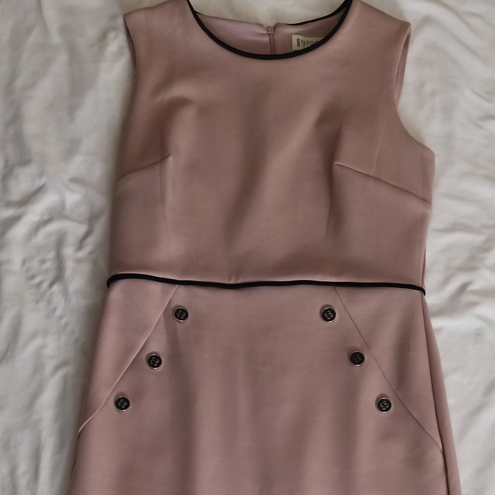 Enfocus Studio Blush/Blue Sleeveless Bodycon Dress